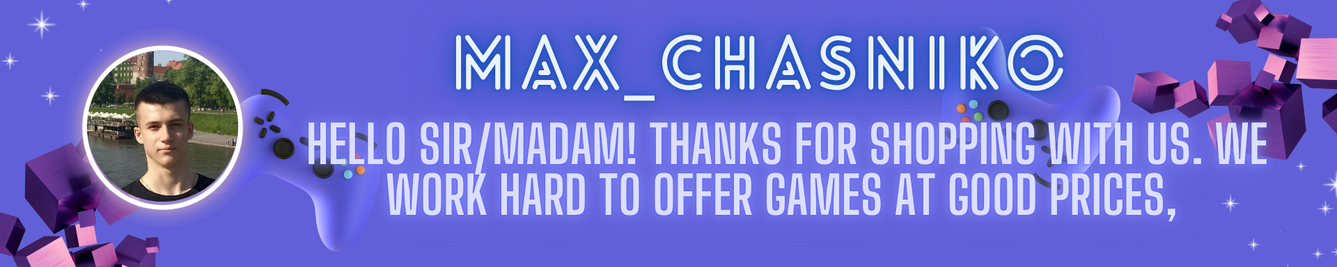 Shop Banner